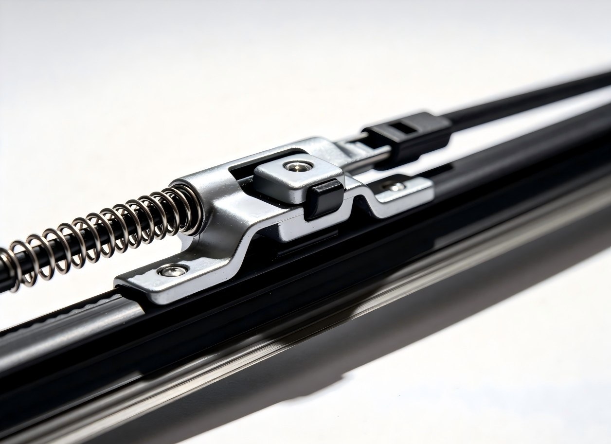 Windshield wiper with clear vision, durable wear resistance, quiet and smooth operation.